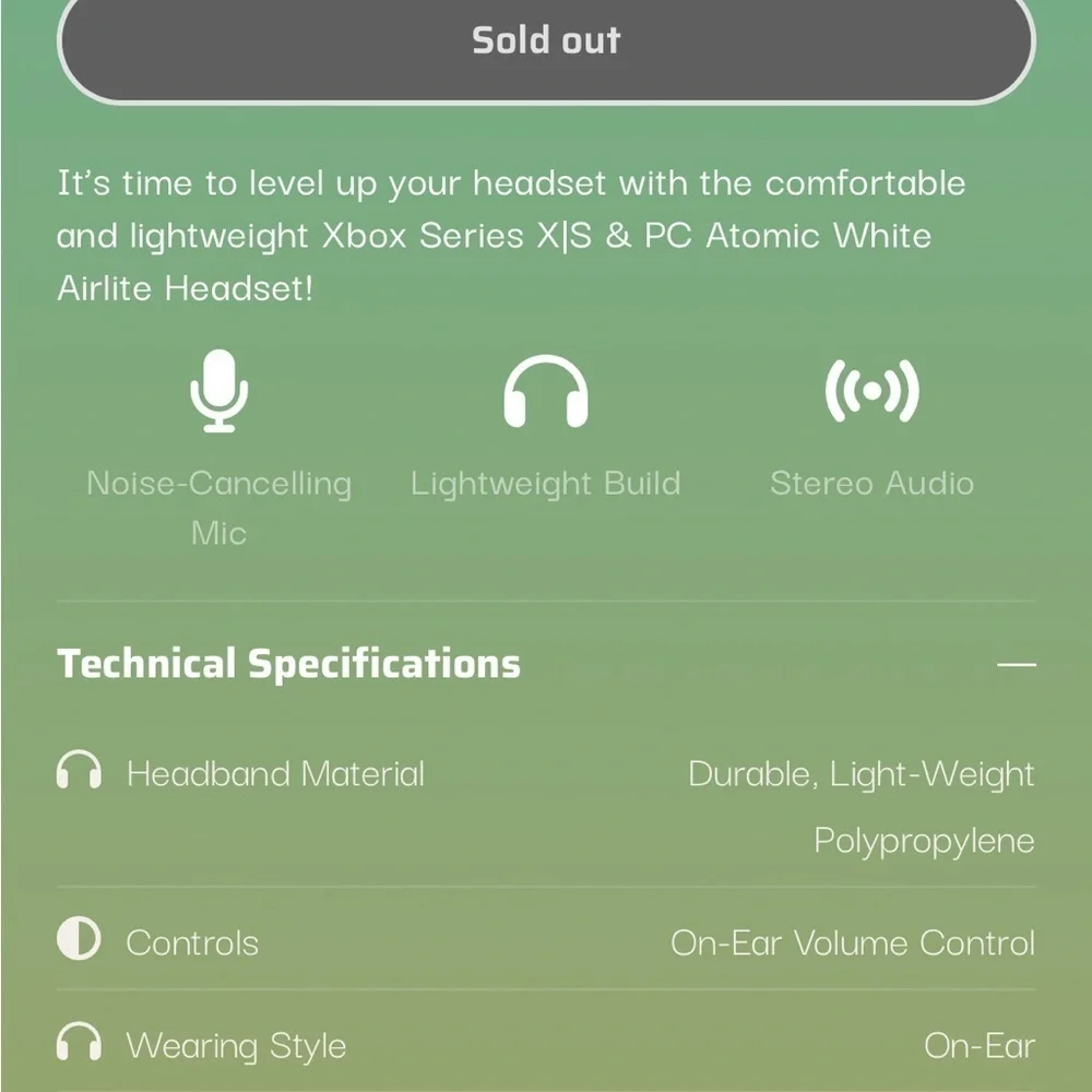 Gaming Headset with Microphone